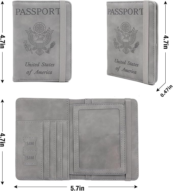 Melsbrinna RFID Passport Holder - Image 4