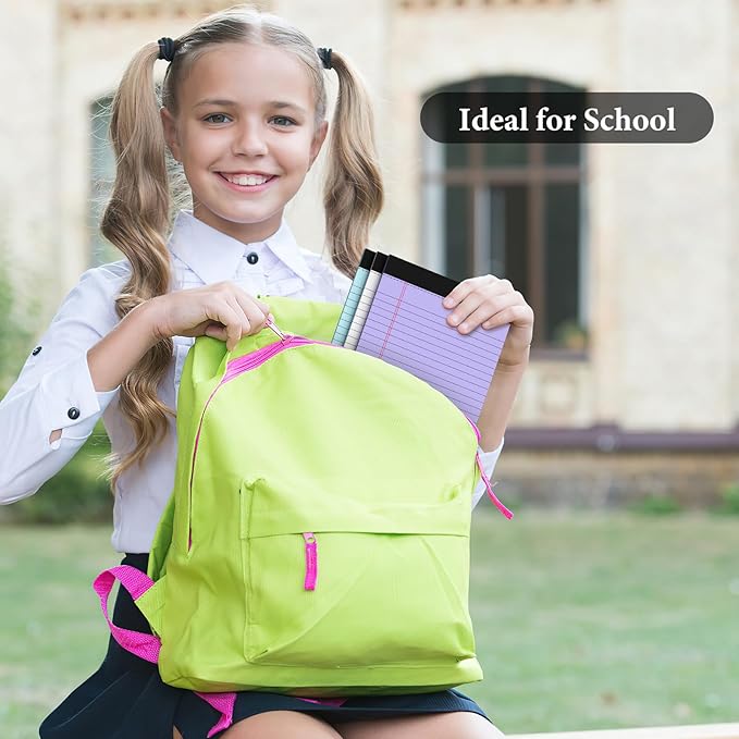 6 Pack Note Pads 5 x 8 Inch Colored Small Legal Pads 5 x 8 Pink Notepad Perforated Writing Pads Lined Paper Pads of Paper College Ruled Paper 30 Sheets Notebook To Do List for School, Office, Home-DeskLoop Office