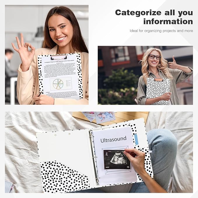Ospelelf 3 Ring Binder 1 Inch, Cute Binders - Image 5