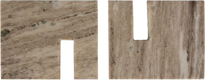Bloomingville Decorative Marble Book Holder, Coastal Sands - Image 7