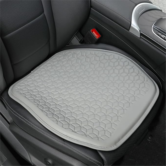 Thin Gel Seat Cushion for Car Seat, Office Chair, Wheelchair, Golf Cart by Binsheo