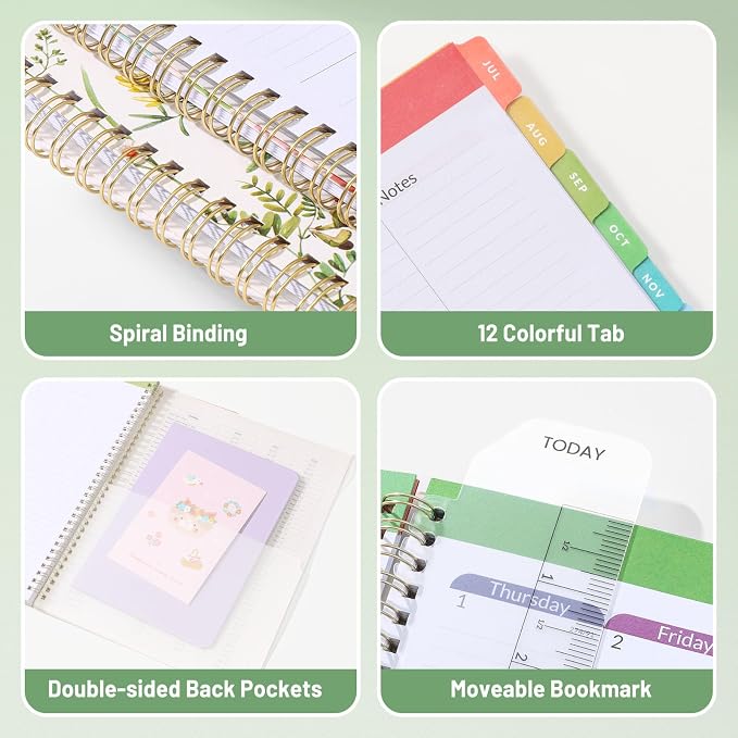 SUNEE Teacher Planner 2026-2027 Academic Year, 7 Periods Lesson Plan Book Jul - Image 6