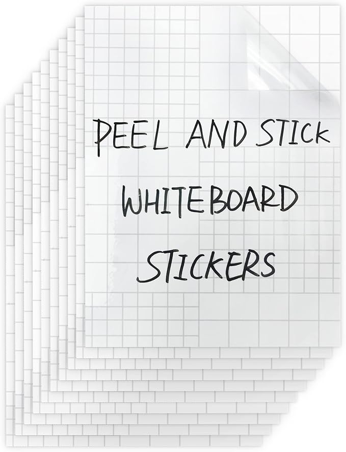 Clear Dry Erase Board Paper-Whiteboard by zcsame