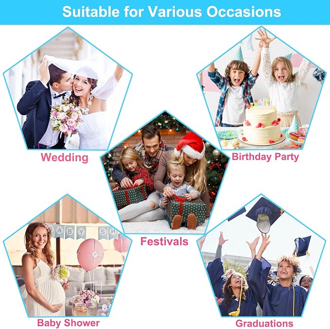 100 Pack 5x7 Envelopes for Invitations, Self Seal A7 Envelopes for 5x7 Cards - Image 7