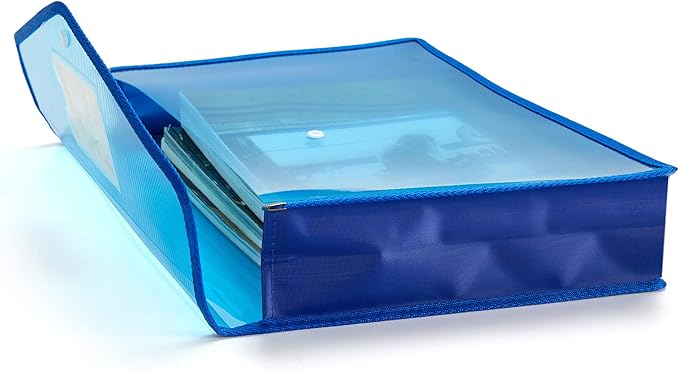 Plastic Wallet Folder Envelope Poly Envelope Expandable File Wallet Document - Image 4