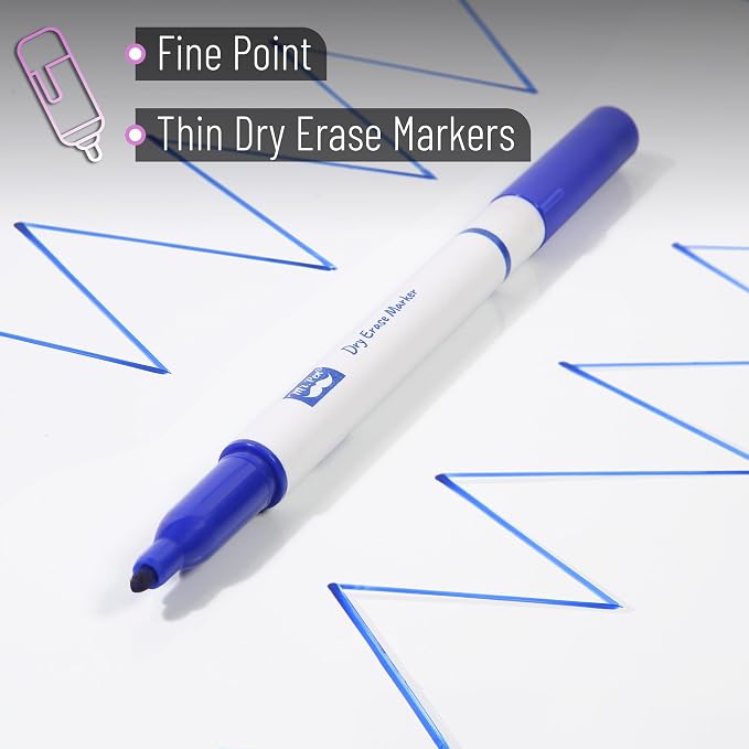 Mr. Pen- Dry Erase Markers Bulk, 60 Pack, Fine Tip | Bulk Dry Erase Whiteboard - Image 3