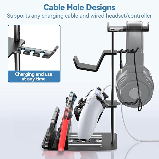 KDD Headphone Stand, Controller Holder & Headset Holder - Image 2