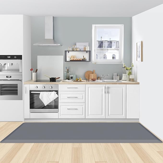 KitchenClouds Kitchen Mat Cushioned Anti Fatigue Rug 22"x72" Water Resistant - Image 7