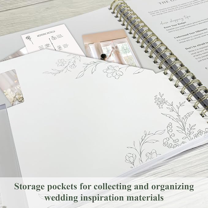 LADY&HOME Wedding Planner Book and Organizer - Image 4
