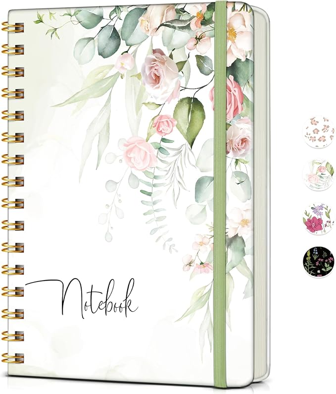 PAPEJOON Lined Spiral Journal Notebook by Unknown