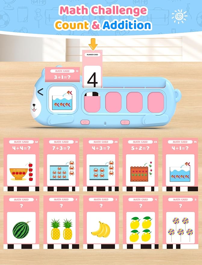 QuTZ Phonics Learning Toy for Preschool Kids – Talking Flash Cards - Image 5