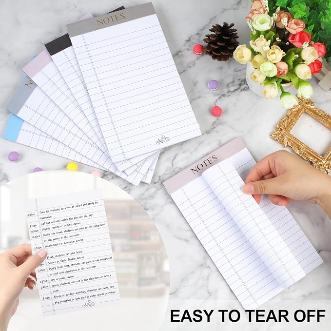 AZUREAL 6P Notepad, Legal Pads 5x8 - Image 3