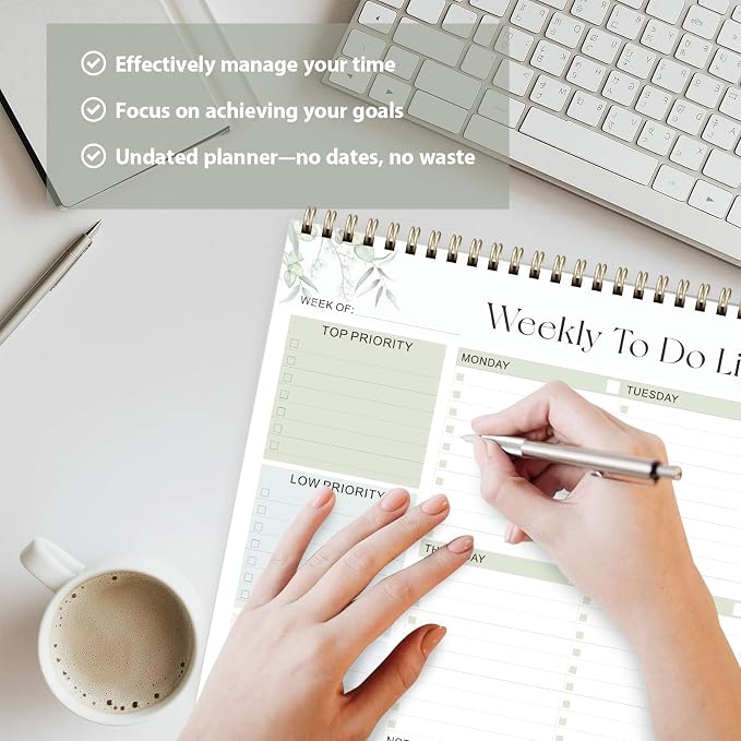 Weekly To Do List Notepad, Undated Planner - Image 7