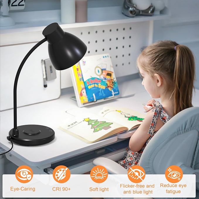 Desk Lamp with Wireless Charger, LED Desk Lamps - Image 5