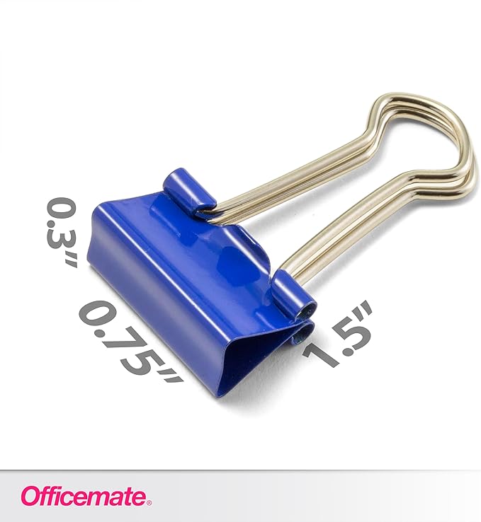 Officemate - Binder Clips, 36/Pack 31028 (DMi PK - Image 2