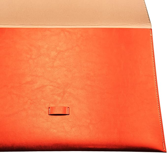PU Leather A4 File Folder Large Document Holder Waterproof Envelope Folder Case - Image 8