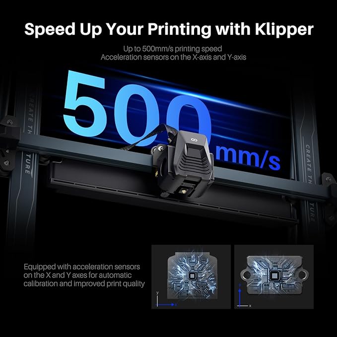 ELEGOO Neptune 4 Max 3D Printer, 500mm/s Fast Printing, Support 300°C Printing, Auto Leveling and Direct Drive Extruder, 420x420x480mm Large Build Volume-DeskLoop Office