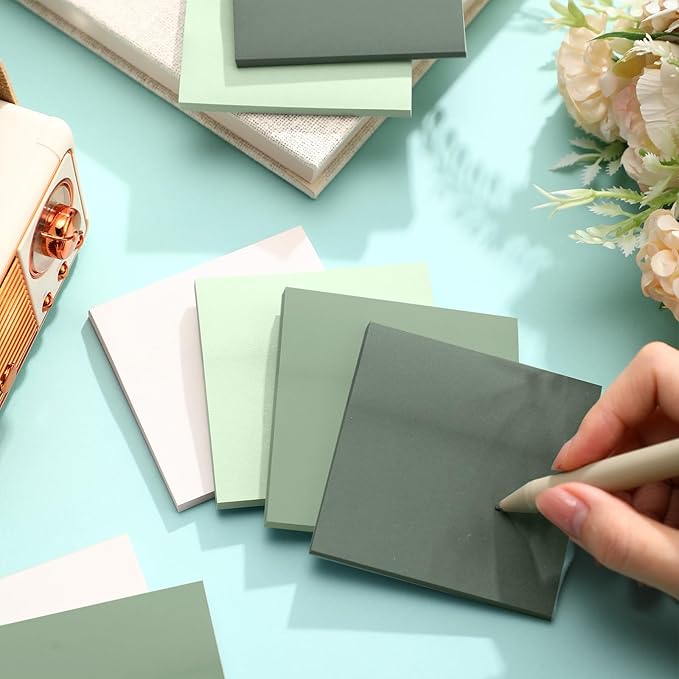 Fainne 60 Pack Sticky Notes Bulk Back to School Supplies Self Stick Note Pads Paper Memo for Office First Day of School Student Teacher Essentials (3x3inch,Fresh Color)-DeskLoop Office