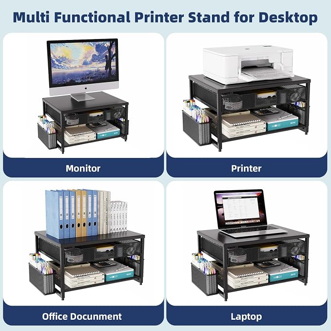 Metal Desktop Printer Stand - Image 7