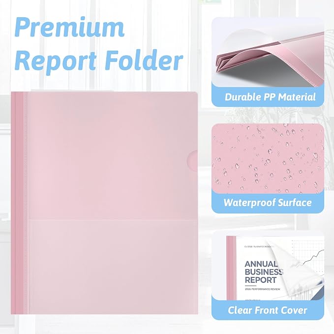 Ndsox 5 Pack Clear Front Report Covers - Image 5
