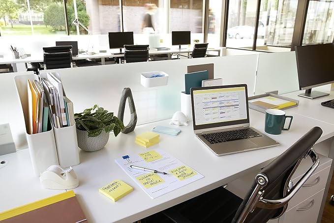 Post-it Notes, 3 in x 3 in, 18 Sticky Notes Pads, 100 Sheets per Pad, The - Image 2