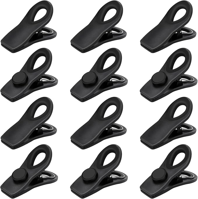 TACGEA Chip Clips, Magnetic Bag Clips by TACGEA