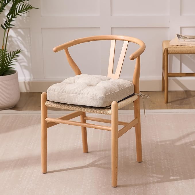 IASEAHK Chair Cushions, Foam Dining Chair Cushions, Tufted Indoor Chair Pads - Image 2