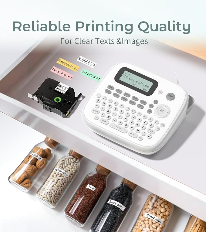 Label Maker Waterproof Labels, Labeler Machine - Image 2