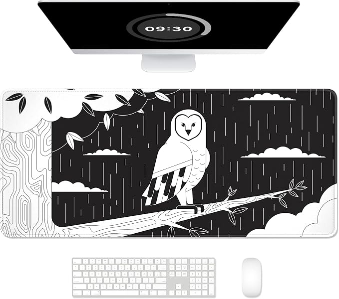 Auhoahsil Ultra Large Gaming Mousepad, XXL Extended Full Size Desktop Matt by Auhoahsil