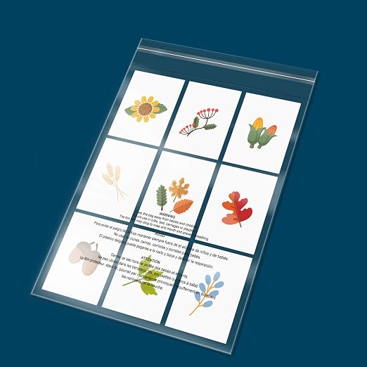 iMailer - 100 Pcs - 10" x 13" Clear Poly Bags - Image 3