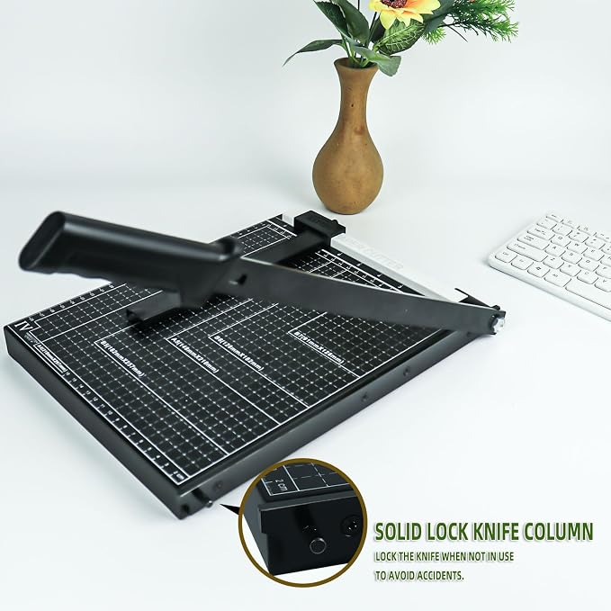 12" Guillotine Paper Cutter - Image 6
