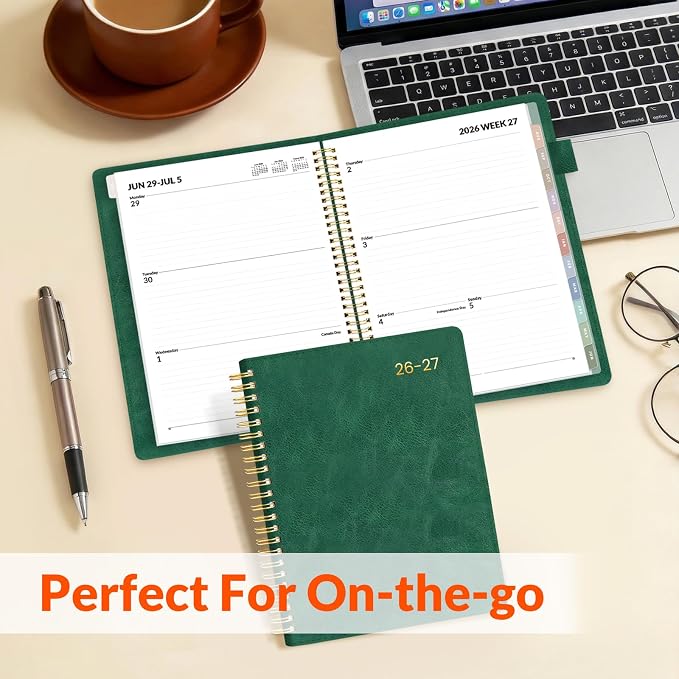 SUNEE 2026-2027 Weekly & Monthly Planner 6.4"x8.5" - Image 7