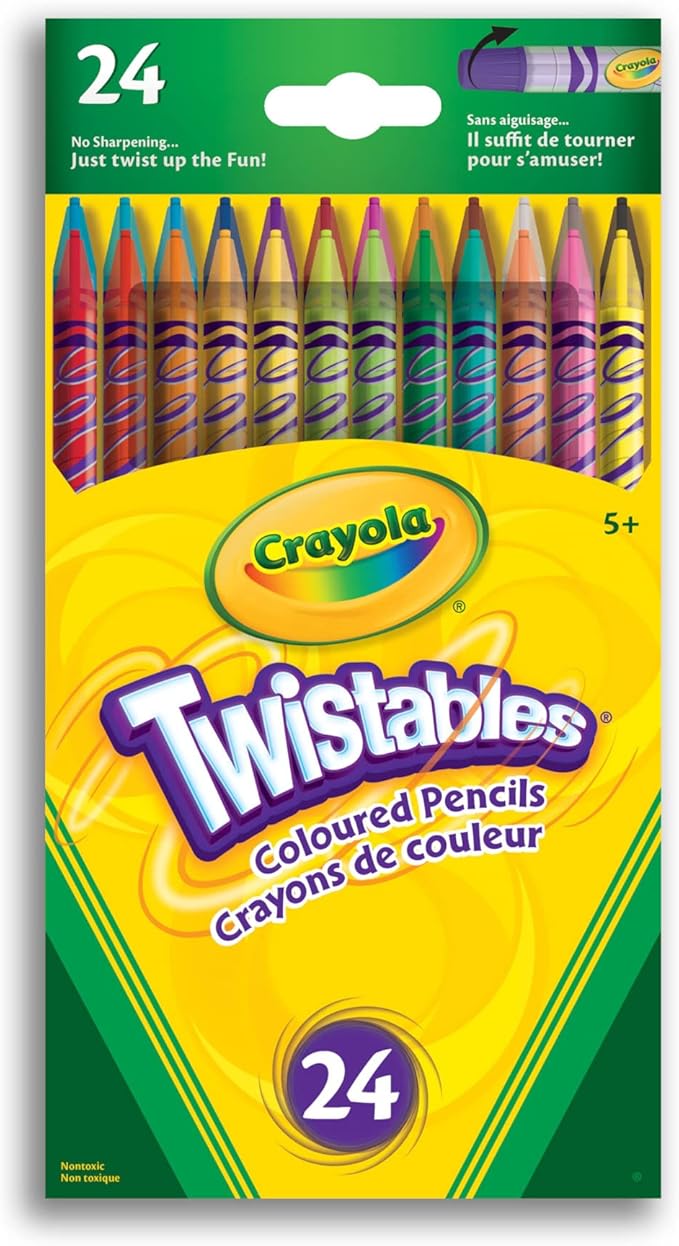 Crayola 24 Twistables Colored Pencils by Crayola