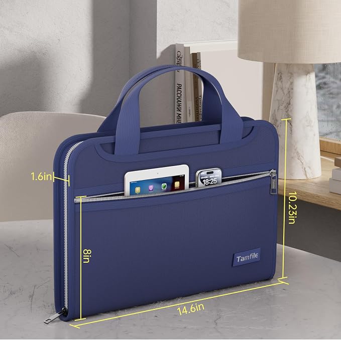 Tamfile Fireproof Accordion File Organizer - Image 3