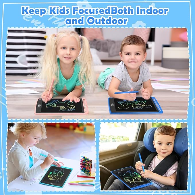 Party Favor 12 Pack LCD Writing Tablet - Image 7