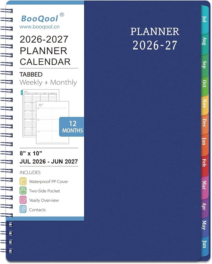 Planner 2026-2027 by BooQool