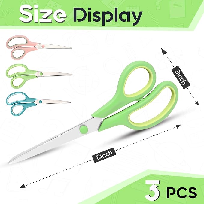 Scissors 8.5 Inch scissors all purpose - Image 3