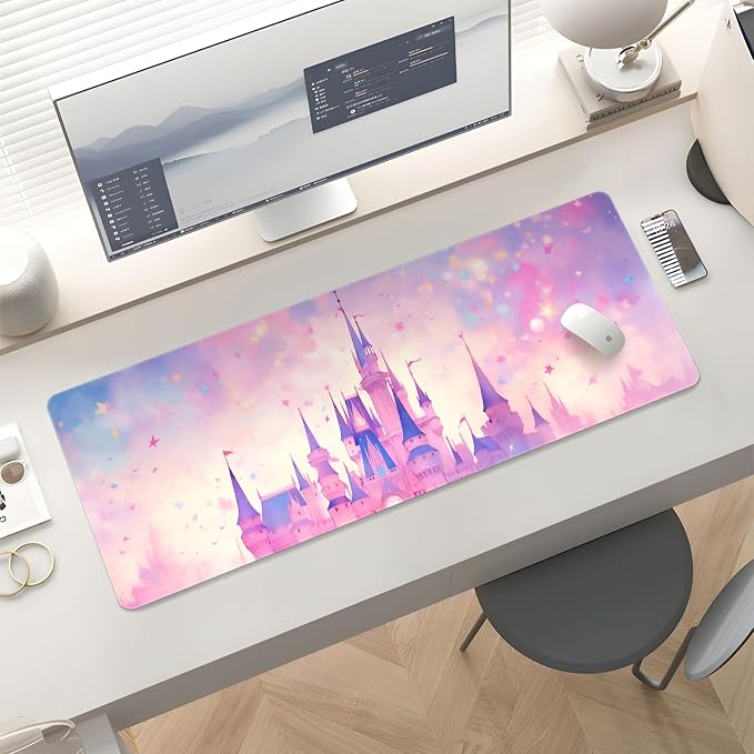Mousepad Desk Mat Gaming Large Keyboard Cute Office Desktop Computer Laptop - Image 5