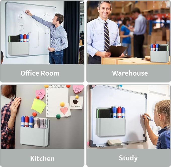 Camelmother 2Pcs Magnetic Dry Erase Marker Holder - Image 5