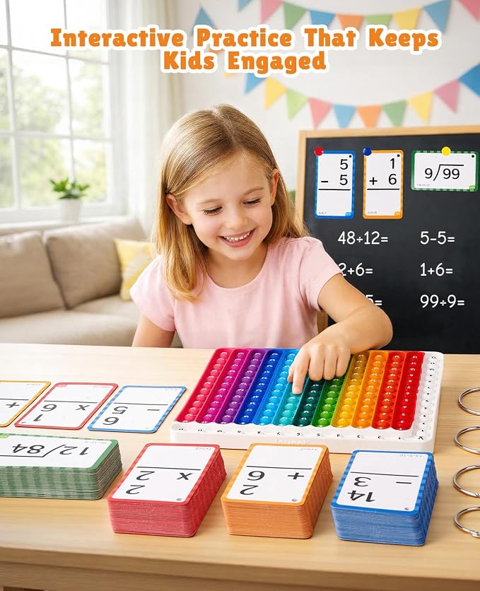 JoyCat Math Flash Cards and Chart - Image 6