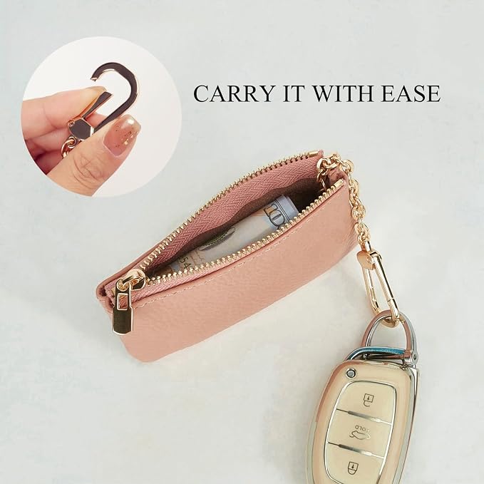 Full Grain Leather Coin Purse - Image 6