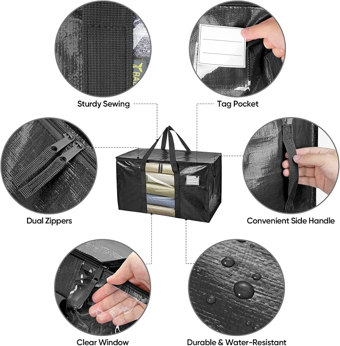 BALEINE 2-Pack Oversized Moving Bags - Image 3