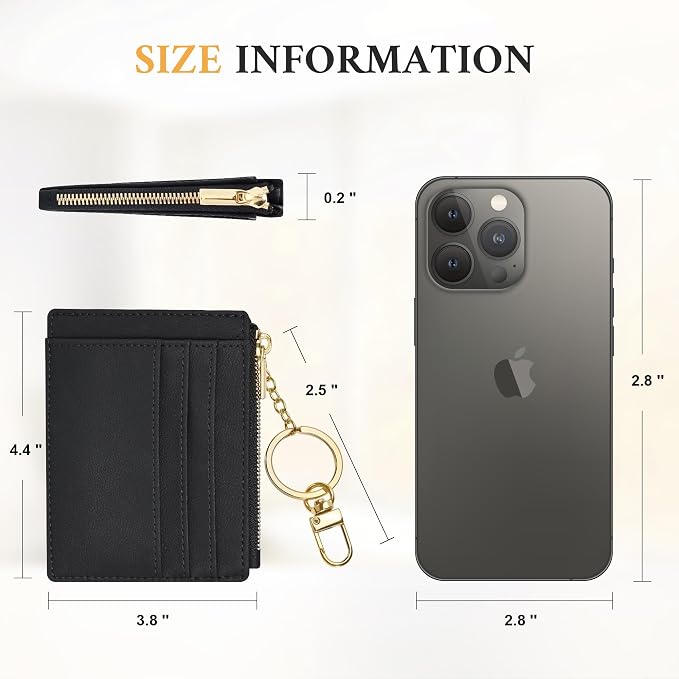 Sodsay Card Case Slim Front Pocket Wallet - Image 7