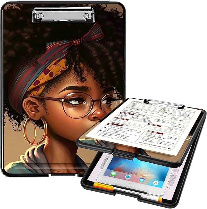 A4 Clipboards, Heavy Duty Waterproof Nursing Plastic Folder Clipboard by Unknown