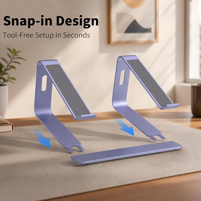 Orionstar Ergonomic Laptop Stand, Premium 5mm Aluminum Riser - Image 6