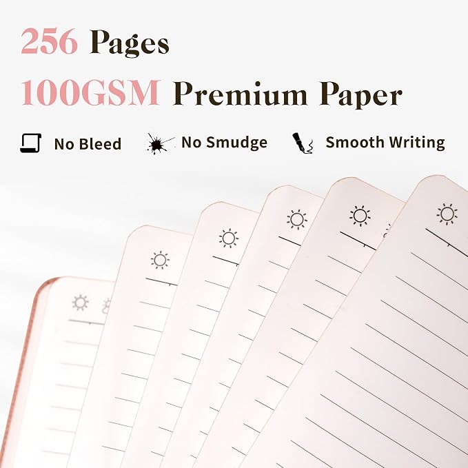 CAGIE Textured Hardcover Lined Journal - Image 5