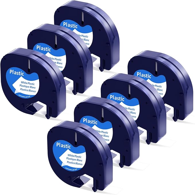 Label KINGDOM Compatible with Dymo Label Maker Refills 91331 S0721660 White by LabelKINGDOM