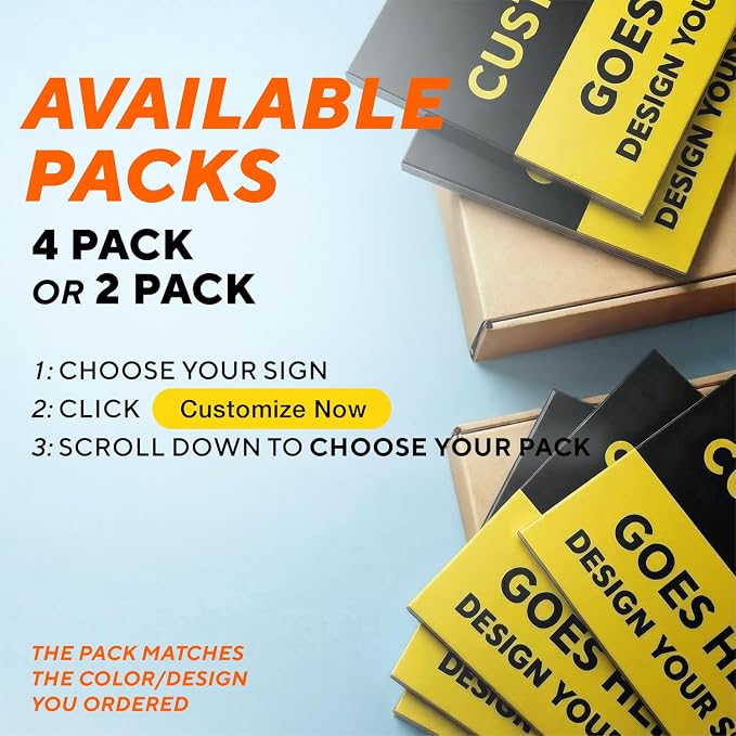 Custom Outdoor Metal Signs, Personalized Aluminum Signs, Customized Safety Signs - Image 4