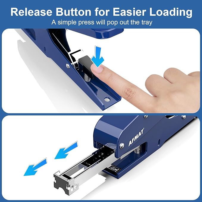 AFMAT Effortless Plier Stapler, Metal 35 Sheet Stapling Plier, 15000+ Stapling - Image 5