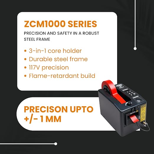START International ZCM1000 Electric Tape Dispenser – Automatic Adhesive Tape - Image 5
